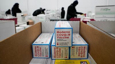 Moderna's Covid-19 vaccine has led to a surge in the company's stock. AP