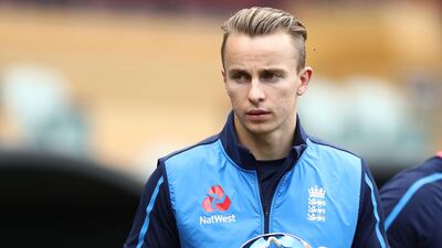 Tom Curran of England looks on during Day 3 of the four day tour match between Cricket Australia XI and England at Adelaide Oval. Ryan Pierse / Getty Images