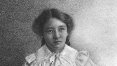 BACKGROUND Miss Hatfield, 1909 (2021) - by Jo Dumpleton.