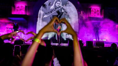 Ghostly Kisses performances are energetic and emotional. Photo: MDL Beast