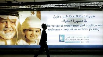 ADIB shares rose by 3.2 per cent to Dh3.16. Ryan Carter / The National