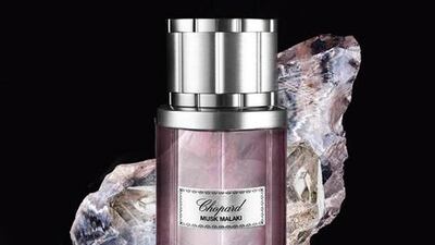 The new Chopard Musk Malaki perfume costs Dh475 for 80ml. Courtesy Chopard