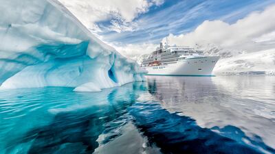 Artists' impression of Crystal Cruises' new Crystal Endeavour.