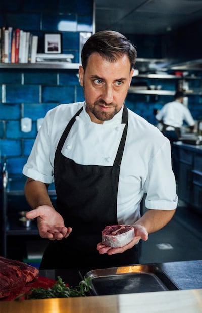 Nick Alvis, chef at Dubai's Folly restaurant, is sceptical about what dark kitchens are bringing to the market. Courtesy: Nick Alvis