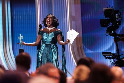 Viola Davis announced Michael B Jordan as the winner for Male Actor in a Leading Role for Sinners during the Actor Awards. Reuters