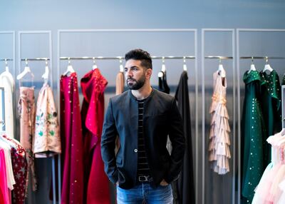 Mr Ammar says working in the fashion industry has taught him there are 'a lot of rich people in the world'. Reem Mohammed/The National