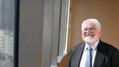 Joseph B McDonough of Holland & Knight has trained judges, public prosecutors and law students in the Gulf. Silvia Razgova / The National