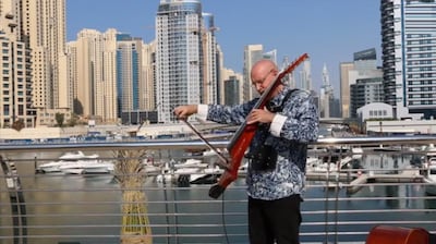 Soren Lyng Hansen is a cellist and private teacher in Dubai. Courtesy Soren Lyng Hansen