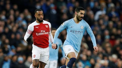 Arsenal v Manchester City. December 14 at Emirates Stadium; February 29 at Etihad Stadium. Reuters