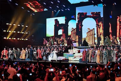 Assala’s Damascus concert comes less than two weeks after the release of The Syrian Album, featuring one song for each of Syria’s 14 governorates. AFP