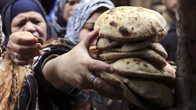 President Abdel Fattah El Sisi has introduced a smart card system for subsidised bread to ensure every poor family receives its daily allowance. Mohamed Abd El Ghany / Reuters