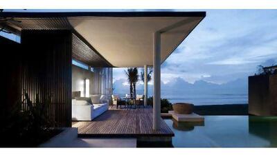 An ocean pool villa at Alila Villas Soori in Bali comes with a private open-air courtyard and an infinity pool. Courtesy of Alila Hotels and Resorts