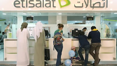 The government limited foreign ownership of Etisalat's shares to 20 per cent. Fatima Al Marzooqi / The National