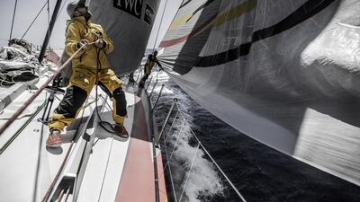 The Azzam crew will be watchful. Matt Knighton / Abu Dhabi Ocean Racing