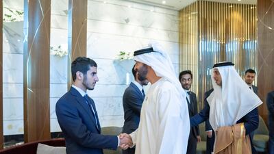 Sheikh Mohammed was briefed on their specialisations, academic performances, and living conditions in Astana. Crown Prince Court - Abu Dhabi