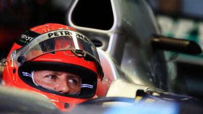 Michael Schumacher has been making errors this season, something that was a rarity during his heyday.