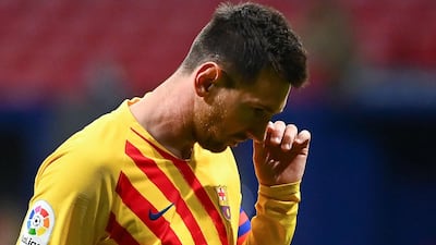 Lionel Messi has played in every game this season for Barcelona. AFP