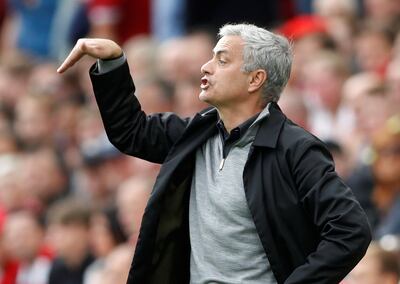 Jose Mourinho's Manchester United face his former club Benfica in the Uefa Champions League this week. Carl Recine / Reuters
