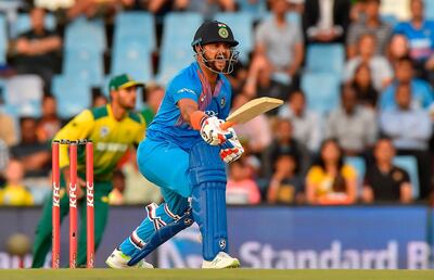 Suresh Raina is one of many India batsmen to have played at No 4. Christiaan Kotze / AFP