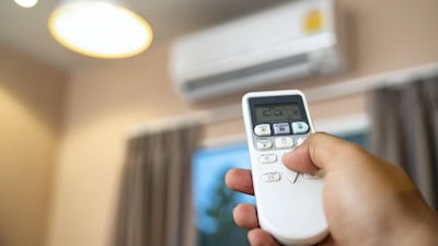 If your AC unit is getting old, replacing it could cut 40 per cent off the running costs. Getty Images