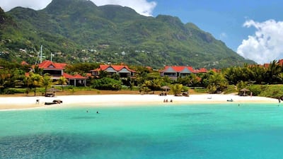 Eden Island, a 56-hectare housing and marina development in the Seychelles with turquoise blue waters, white beaches and lush vegetation. Courtesy Eden Island