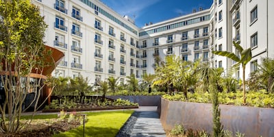 Gardens at the Hotel Martinez. Photo: Hotel Martinez