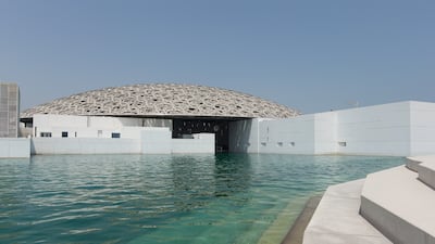 General view of Louvre Abu Dhabi in January 2017. Christopher Pike / The National