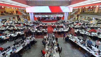 Has newscasting developed into “docudrama”? (Photo Courtesy of the BBC)