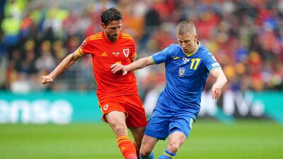 Joe Allen - 6, Was booked after just two minutes for a late challenge, then could perhaps consider himself fortunate not to have given a penalty away after catching Yarmolenko. Was bailed out by Davies after conceding possession in a dangerous area. Made an important late intervention in his own box. PA