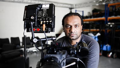 Zakir Hussain says his goal is to contribute to the growth of the UAE film industry. Lee Hoagland / The National