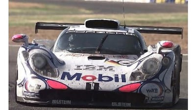 The Porsche 911 GT1 that won Le Mans in 1998. Courtesy of Image Electronique