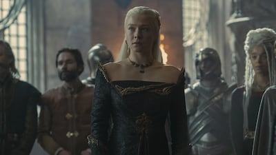 Emma D'Arcy delivered another scene-stealing performance as Queen Rhaenyra throughout the show's second season. Photo: HBO Entertainment