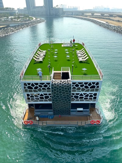 Guests get 24-hour concierge and housekeeping, smart room automation and a 360-degree sun deck. Photo: Orchid Overnight Superyacht