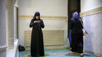23:58 - Sa'da recites her last prayer of the day, the isha, at the Grand Mosquee de Lyon.