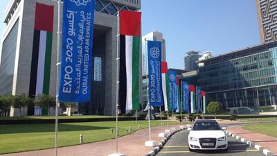 The UK is willing to offer its expertise in managing major events as Dubai gears up for Expo 2020. Sarah Dea / The National