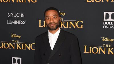 Chiwetel Ejiofor arrives for the world premiere of Disney's 'The Lion King' at the Dolby Theatre on July 9, 2019. AFP