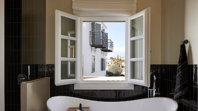 Each room at Yayaki Spetses is individual