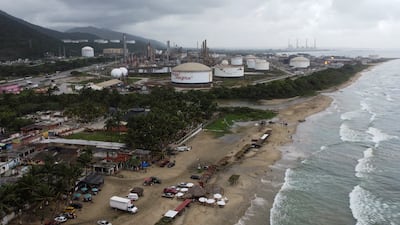 Venezuelan state oil company PDVSA's El Palito refinery, in Puerto Cabello. Reuters