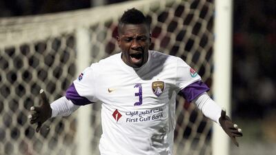 Some words at half time from his brother helped Al Ain's Asamoah Gyan focus on the task at hand. He is tied at 26 goals for the Arabian Gulf League's Golden Boot with Sebastian Tagliabue of Al Wahda with two matches left in the season. AFP