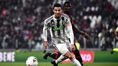 Juventus forward Cristiano Ronaldo. AFP