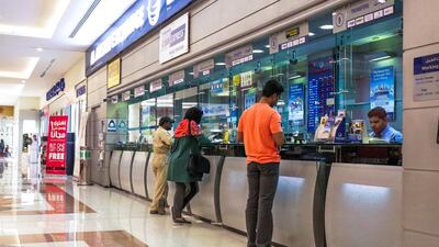 India was the top remittance recipient from the UAE in the fourth quarter of 2018. Victor Besa / The National