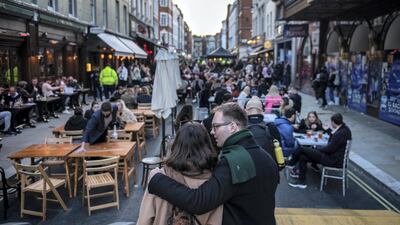 Britain suffered the worst contraction in more than 300 years in 2020 with the start of the pandemic forcing the closure of non-essential businesses, restaurants, shops and schools. Getty Images