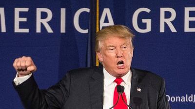 Republican presidential candidate Donald Trump wants all Muslims banned from entering the United States and terrorism suspects tortured, even if they are not guilty. Sean Rayford / Getty Images