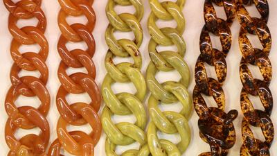 Jewellery from Labam at the Dubai pop-up