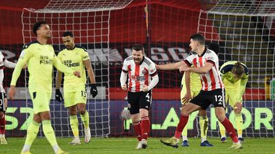 John Fleck - 7: The Scot helped his team dominate midfield from the start. Some nice one-touch play as Blades looked anything like a team without a league win all season. Clearly delighted with three points at final whistle. AFP