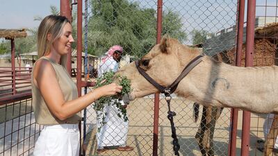 Ms Whileman joined The Camel Farm in August 2022 and has been working full-time at the attraction since June this year