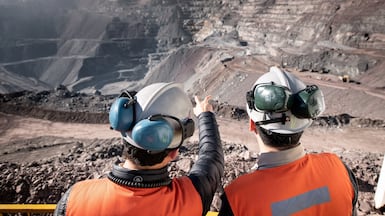 The El Soldado copper mine in Chile. The head of the IEA has warned that the clean energy transition could be threatened by copper shortages within a decade. Reuters