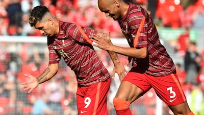 Liverpool's Roberto Firmino and Fabinho are among the South American Premier League players set to miss upcoming games. Reuters