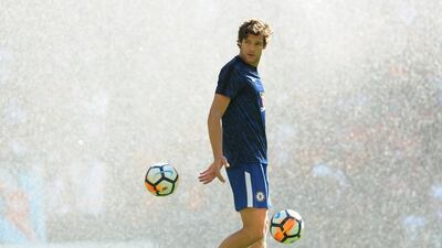 Chelsea's Marcos Alonso was another Premier League player to miss out on Spain selection. Rui Vieira / AP Photo