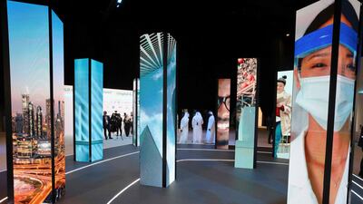 The forum was held at Expo 2020 Dubai. AFP